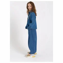 Jean Balloon Brodé Gianna | Bleu jean