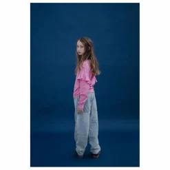 Jean Barrel Coton Bio | Bleu Clair