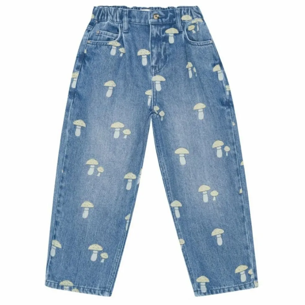 Jean Dorethy Champignons Coton Bio | Denim