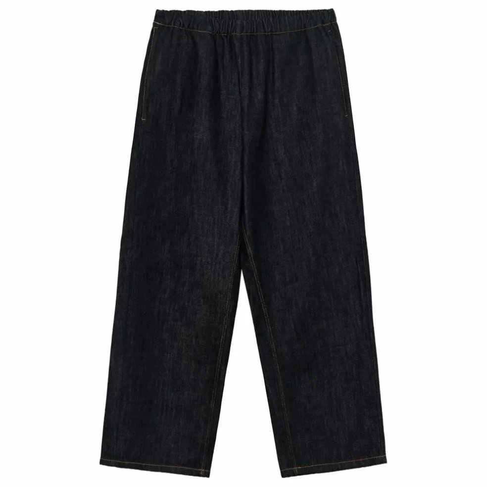 Jean Elastiqué Relaxed Coton Bio | Noir