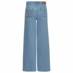 Jean Flare en Coton Bio | Denim bleached