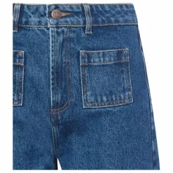 Jean Flare en Coton Bio | Denim brut