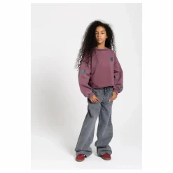 Jean Large April | Denim gris