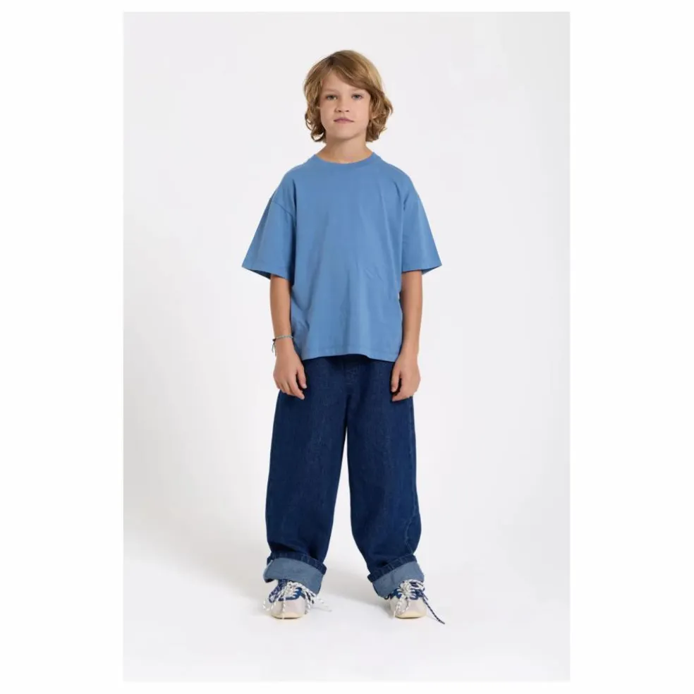 Jean Large Burt | Denim brut