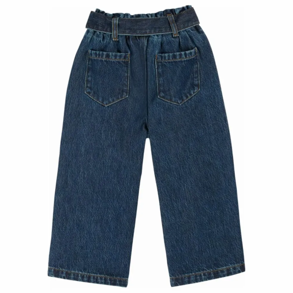 Jean Large Ceinture | Bleu