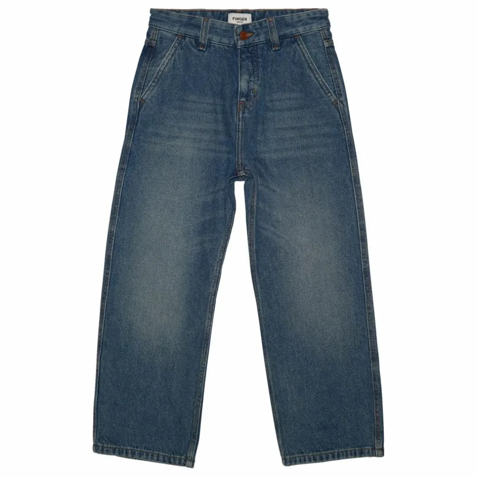 Jean Large Hank | Bleu jean