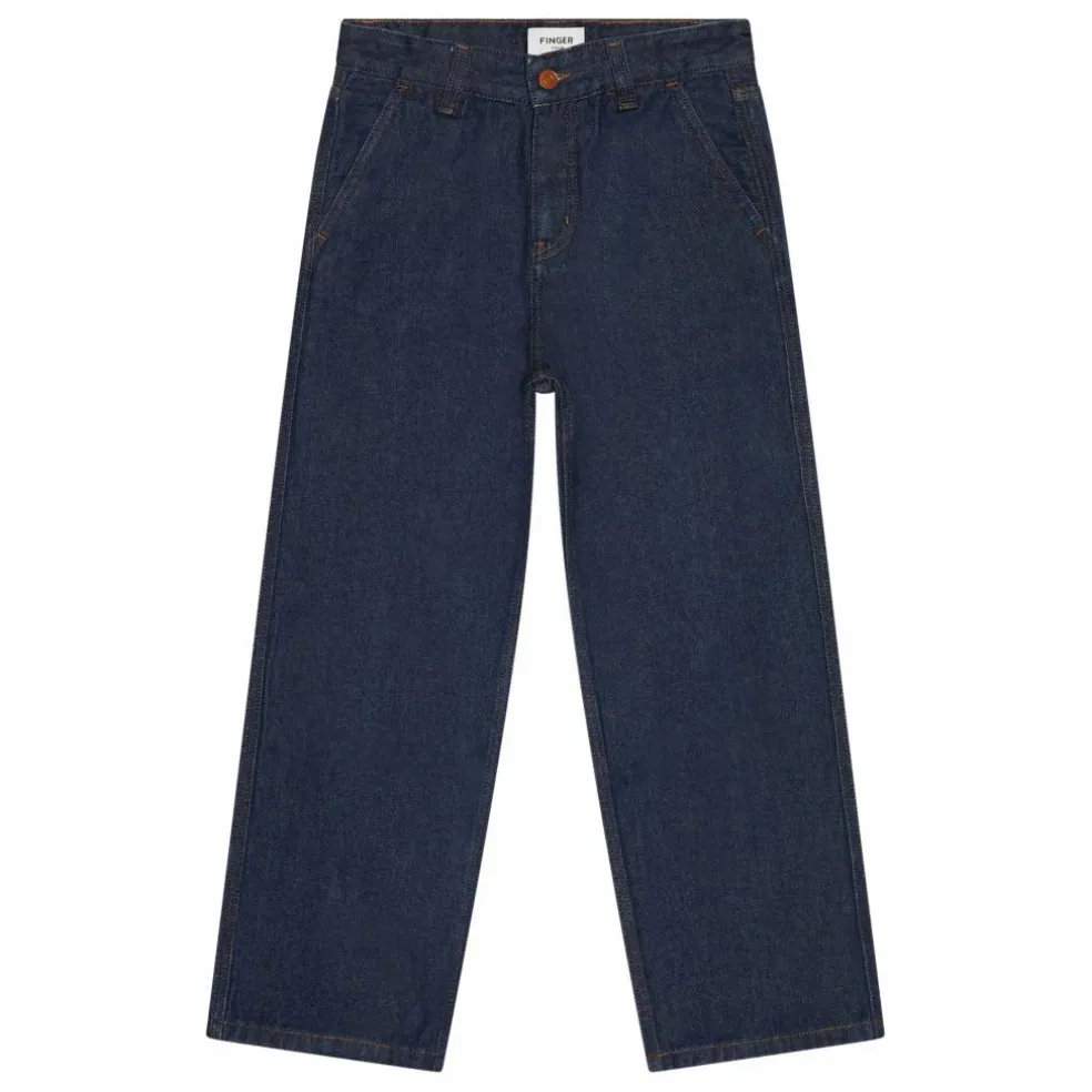 Jean Large Hank | Denim brut