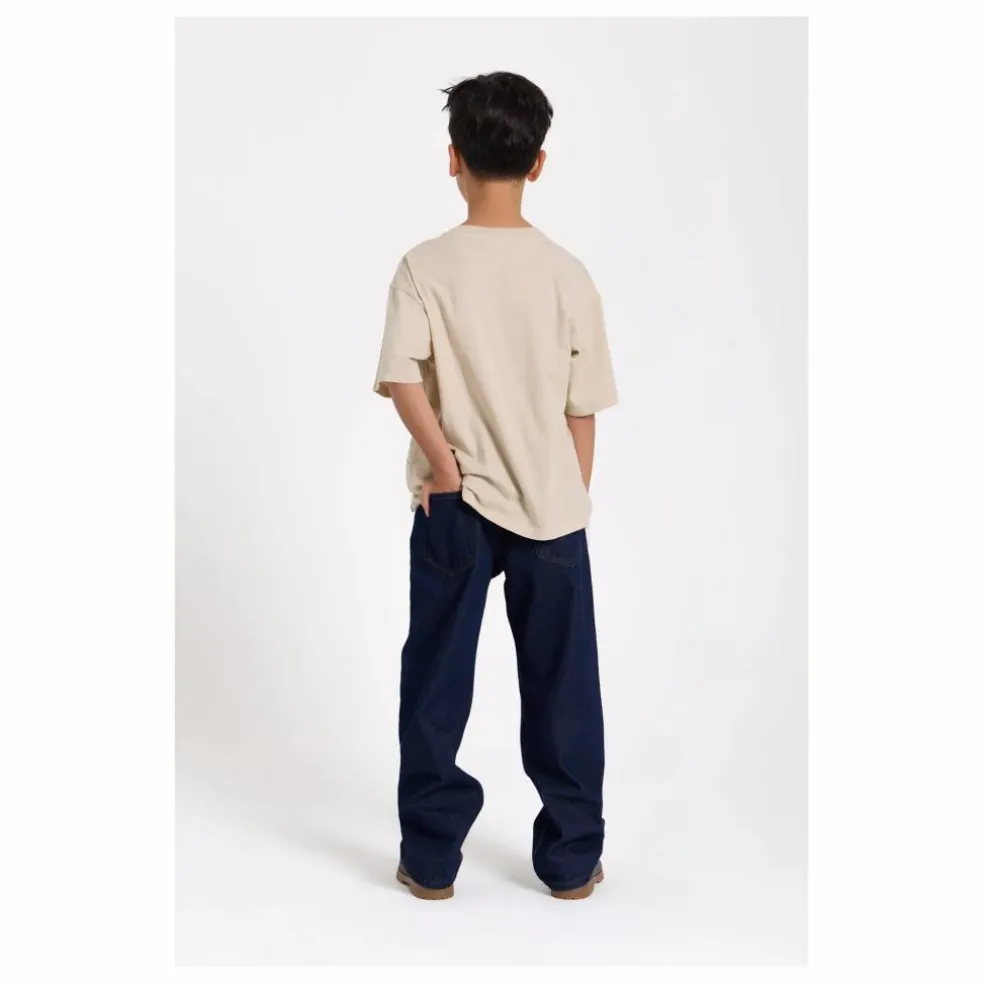 Jean Large Hostin | Denim brut