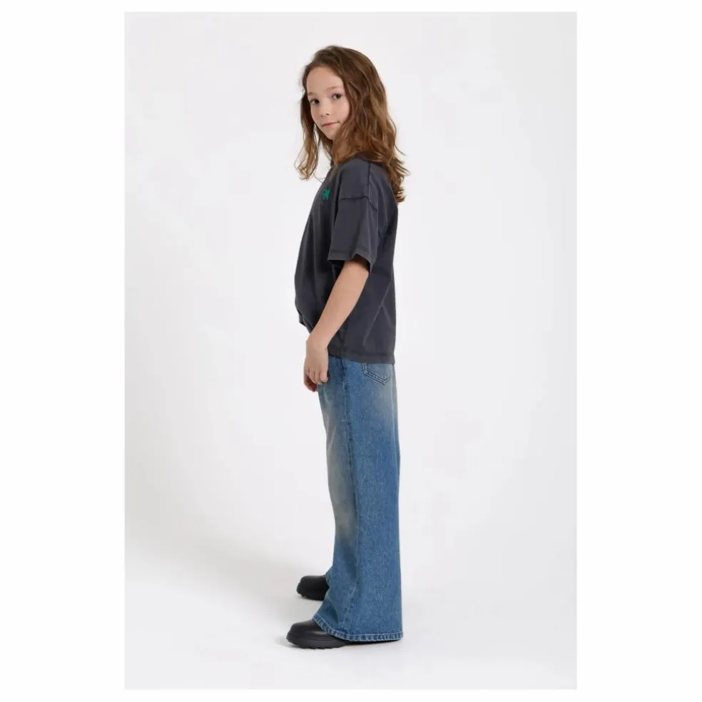 Jean Large June | Bleu