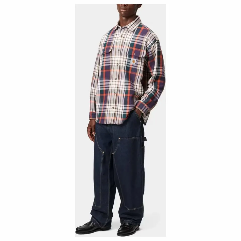 Jean Large Nash Double Knee | Denim brut