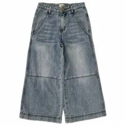 Jean Large Surpiqûres | Denim clair