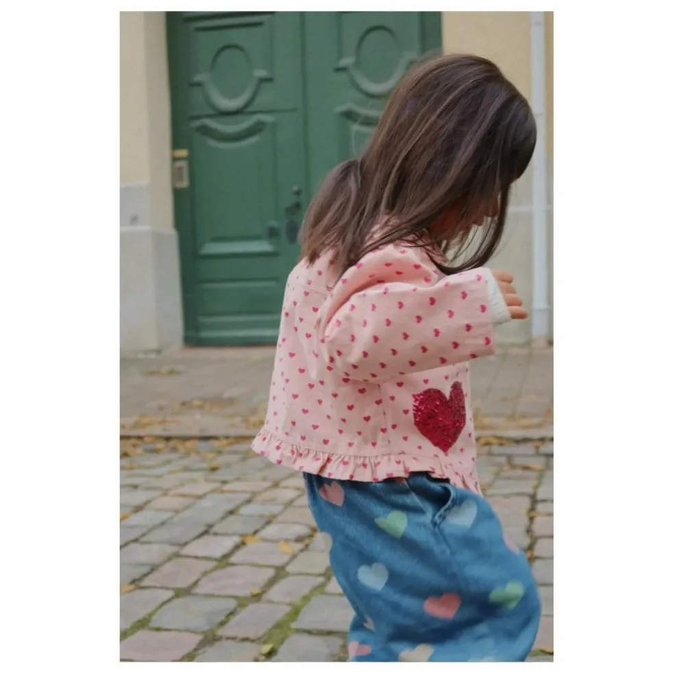 Jean Magot Cœurs Coton Bio | Bleu