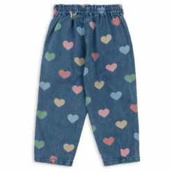 Jean Magot Cœurs Coton Bio | Bleu