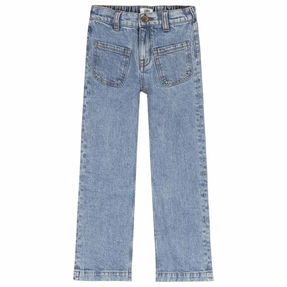 Jean Straight Juene | Bleu