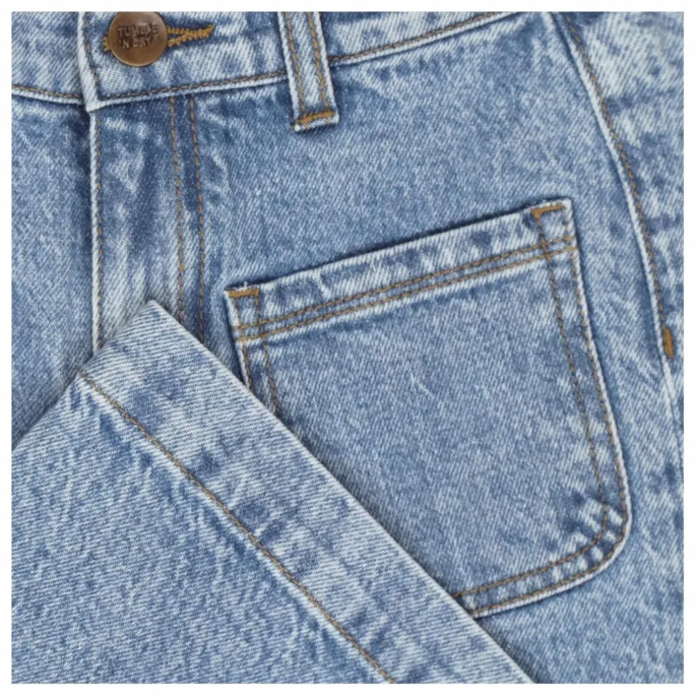 Jean Straight Juene | Bleu