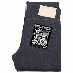 Jean Super Guy Dia De Los Muertos Selvedge | Indigo