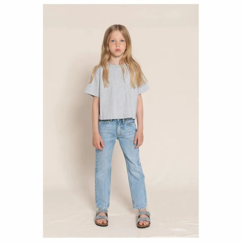 Jean Taille Haute Cher | Denim bleached