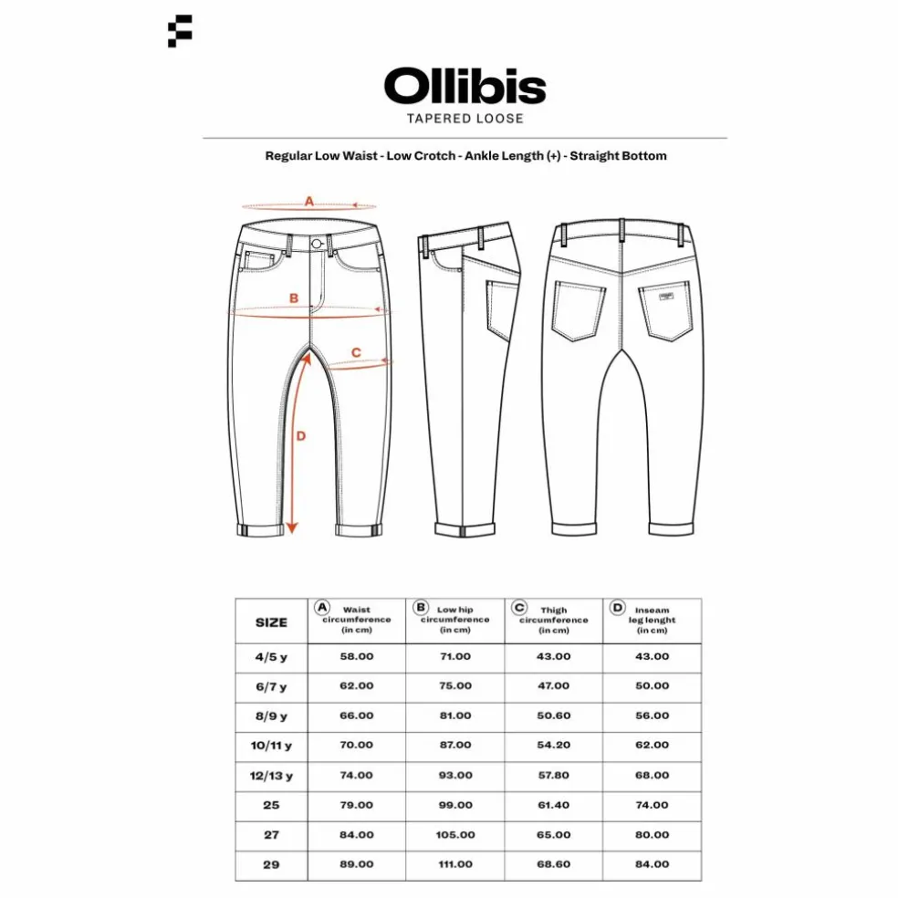 Jean Tapered Ollibis | Bleu marine