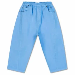 Jean Wide Coton Bio | Bleu azur