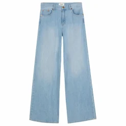 Jean Wide Loose April | Denim bleached
