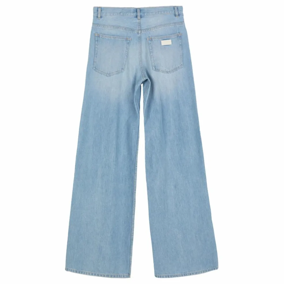 Jean Wide Loose April | Denim bleached