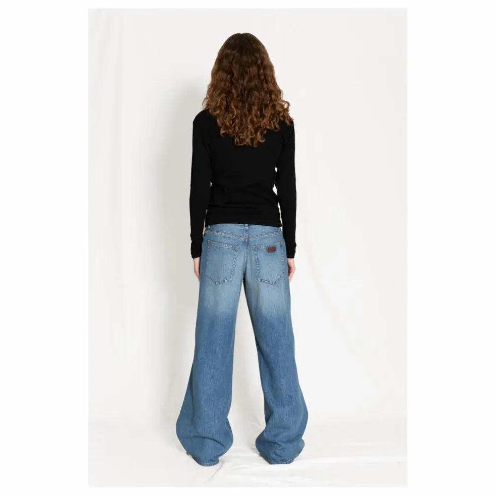 Jean Wide Loose April | Denim