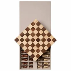 Jeu d'échecs en bois