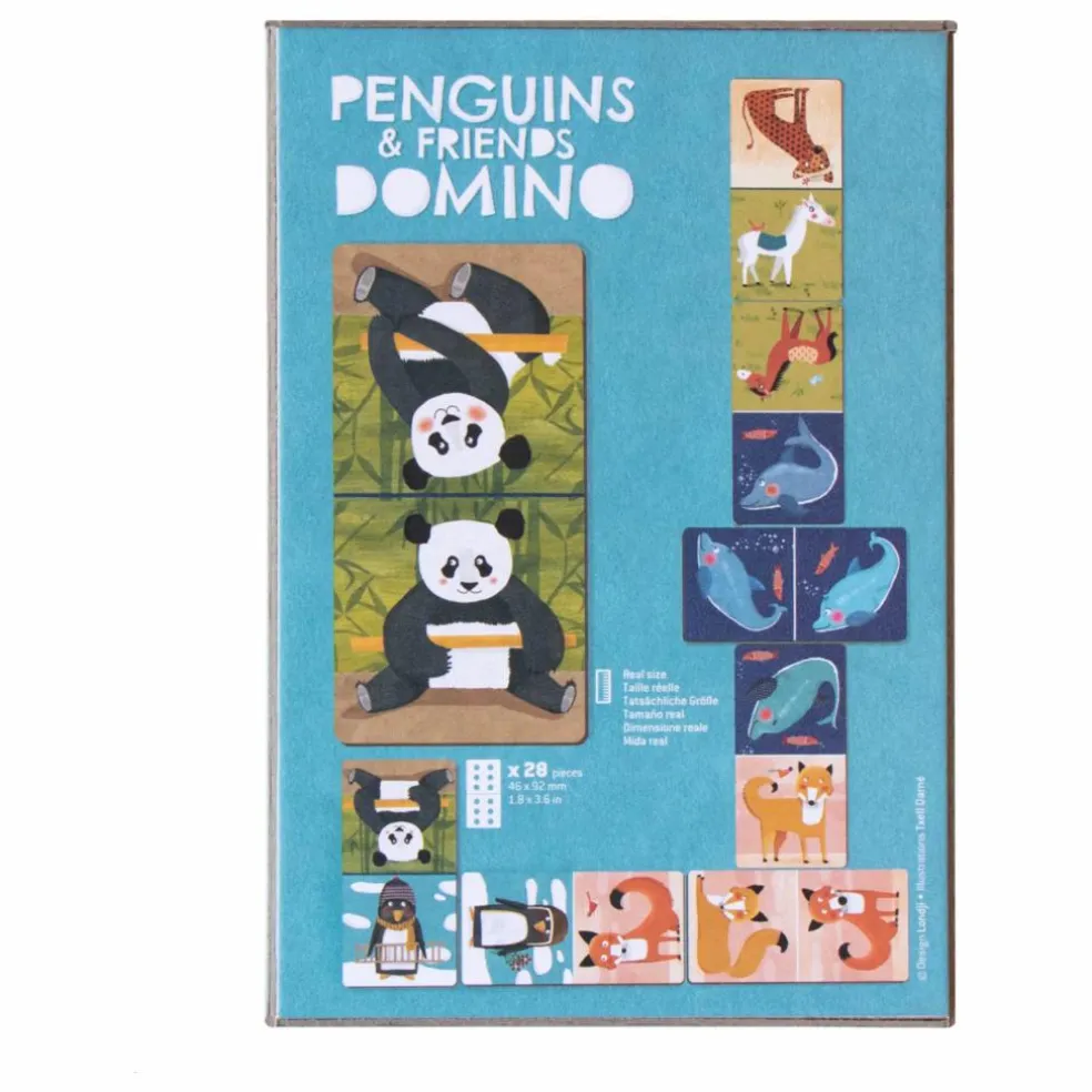 Jeu de domino pingouins