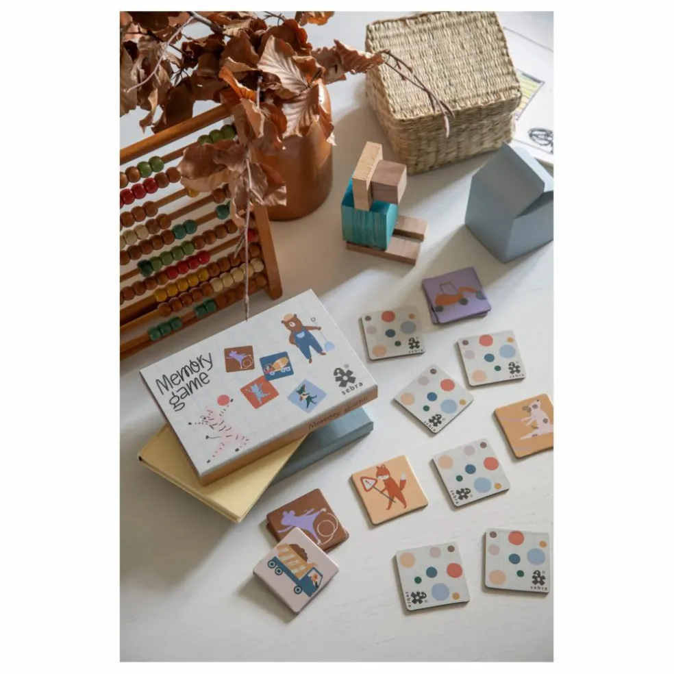 Jeu de mémo Builders