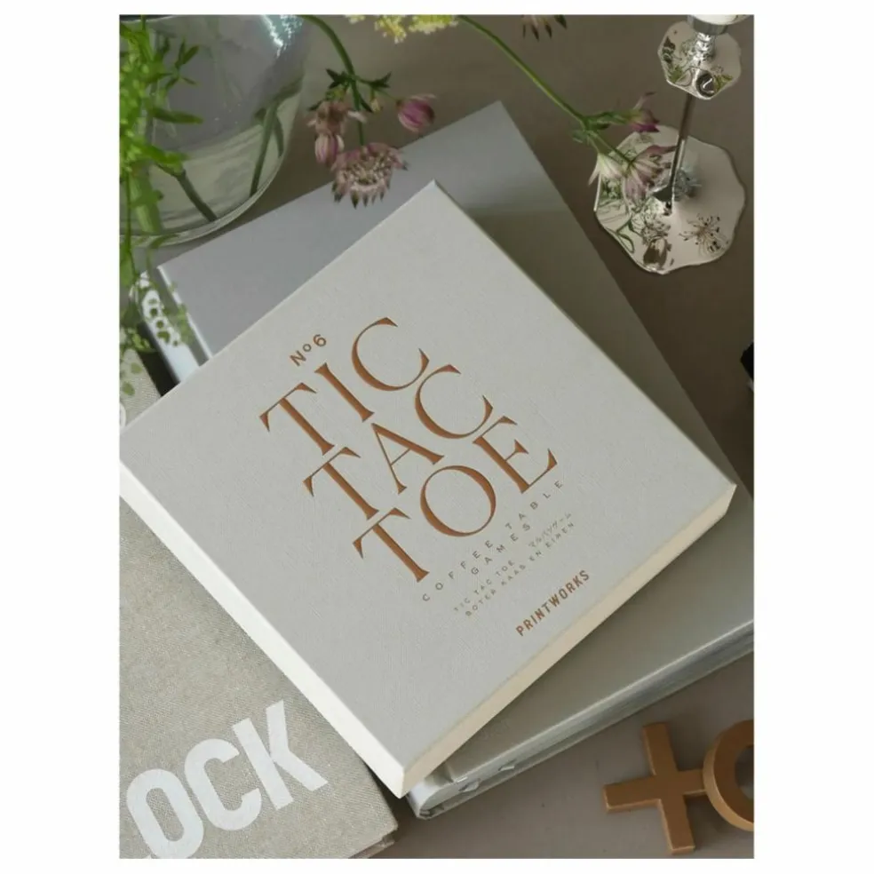 Jeu de Tic Tac Toe | Crème