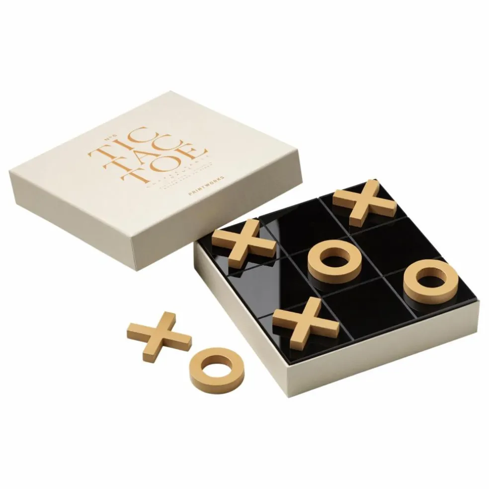 Jeu de Tic Tac Toe | Crème