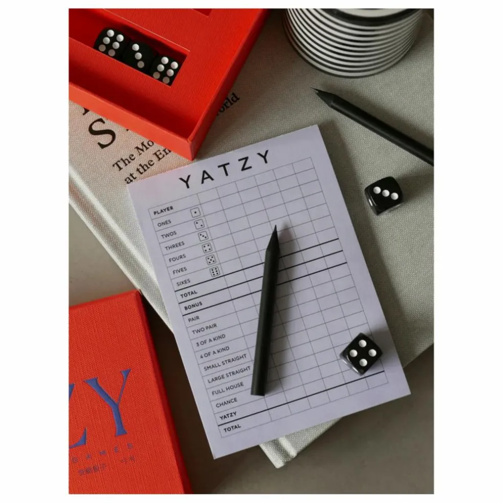 Jeu de Yatzy | Rouge
