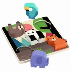 Jeu d'encastrement sonore Jungle