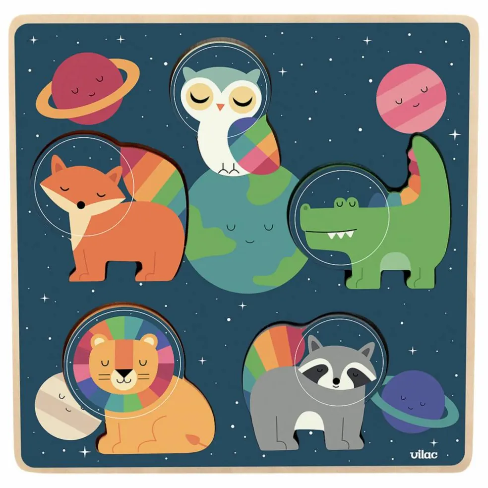 Jeu d'encastrement tactile Espace