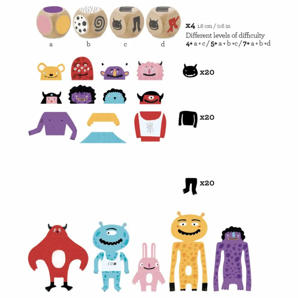 Jeu d'observation My Monsters
