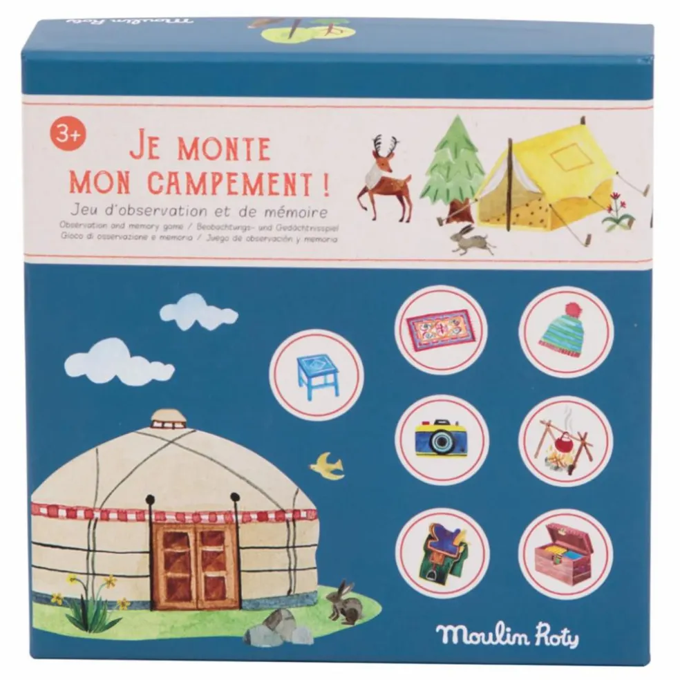 Jeu Je monte mon campement