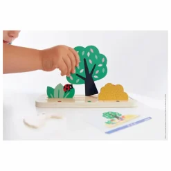 Jeu se repérer dans l'espace - Le Jardin