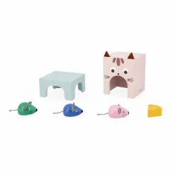 Jeu se repérer dans l'espace - Chat et souris