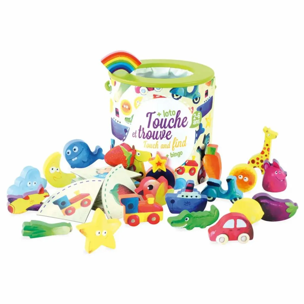Jeu touche et trouve
