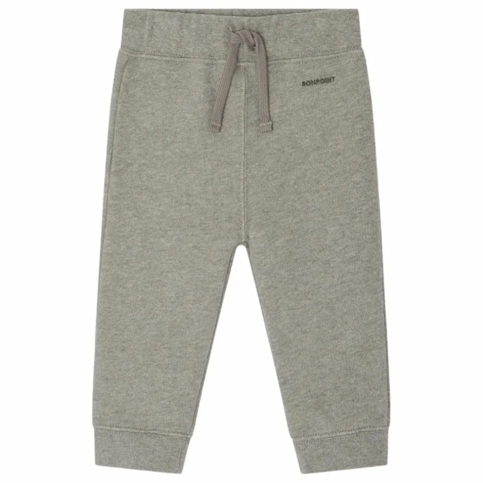 Jogger Bambo Molleton Coton Bio | Vert céladon