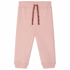 Jogger Bambo Molleton Coton Bio | Rose bonbon