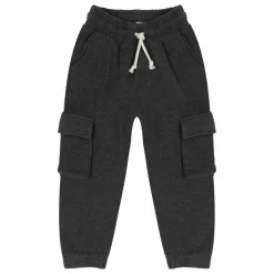 Jogger Cargo Coton Bio | Gris foncé