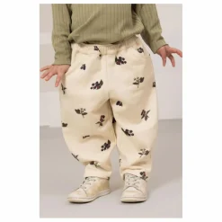 Jogger Carrot Mûres Coton Bio | Ecru