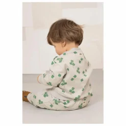 Jogger Carrot Trèfles Coton Bio | Gris
