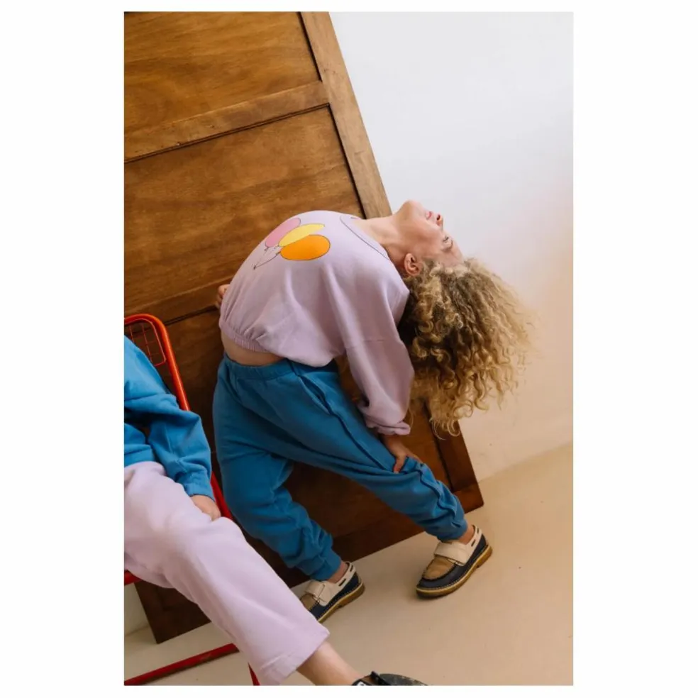 Jogger Charles Coton Bio | Bleu