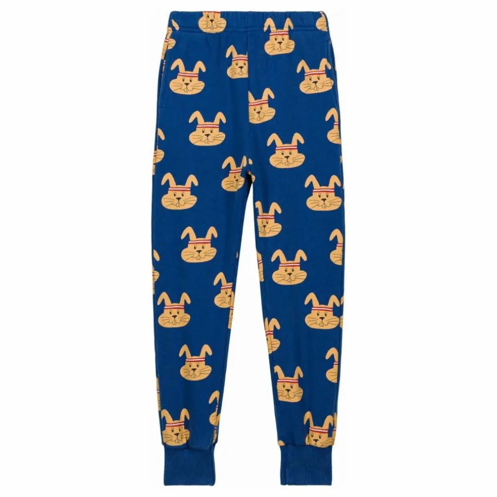Jogger Charles Lapins Coton Bio | Bleu