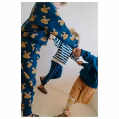 Jogger Charles Lapins Coton Bio | Bleu