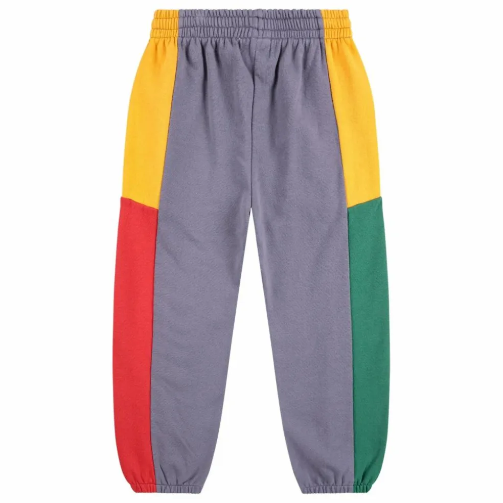Jogger Colorblock Coton Bio | Mauve
