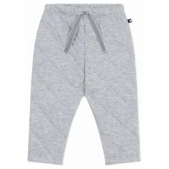 Jogger Cordon Rayé | Gris chiné
