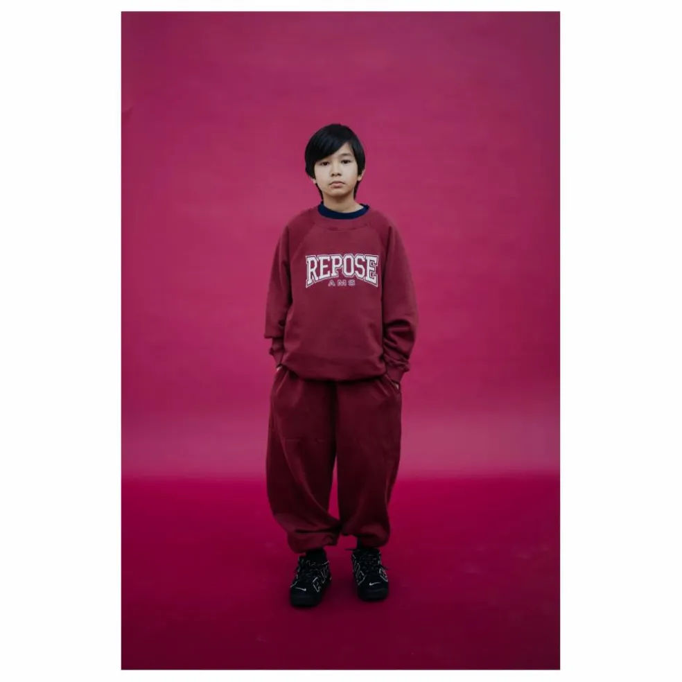 Jogger Coton Bio | Bordeaux